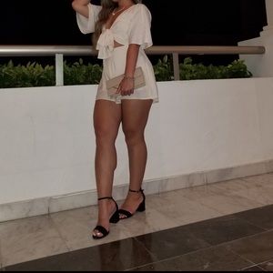 Fashion Nova short sleeve romper